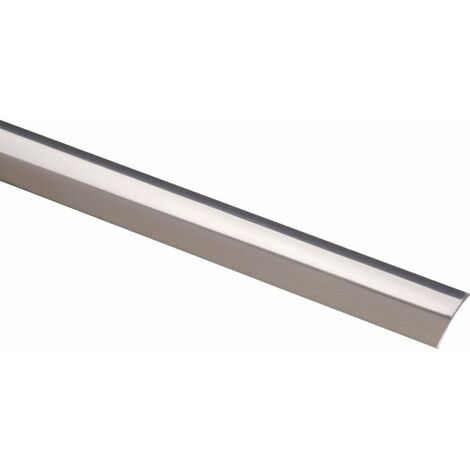Barre de seuil adhésive - Longueur 0,73 m - Inox poli - Profilpas