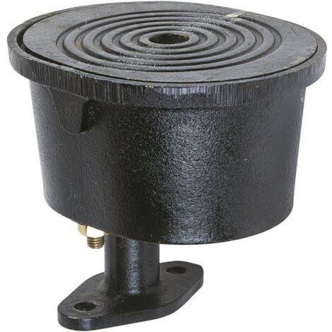 Huot – Bouche d'arrosage en fonte M 3/4'' – Filetage mâle 3/4'' et femelle 1/2'' – Dimensions 170x180x210 mm – Raccordement facile