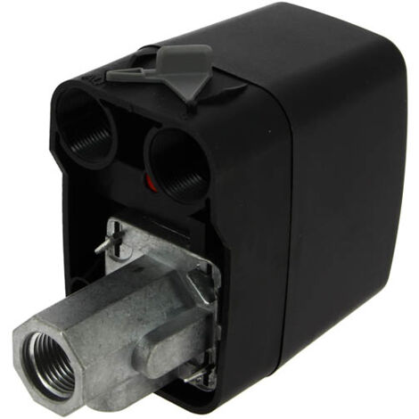 Socla – Pressostat pour compresseur femelle 15-21 – Plage de réglage 4-12 bars – Raccordement 15-21 – Usage professionnel (1/3)
