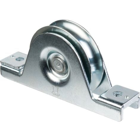 Roue encastrée gorge ronde - diamètre 80 mm - Pour rail 16 mm - Torbel industrie