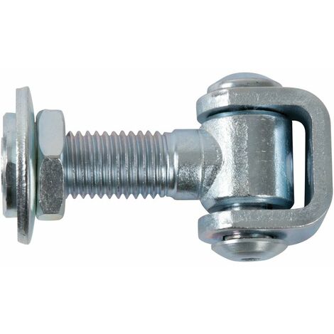 Torbel – Gond à souder pour portail – Acier zingué – Longueur 90 mm – Capacité de charge 300 kg – Résistance accrue pour applications intensives - A312073
