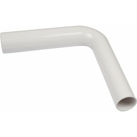 Geberit – Coude de rinçage 90° en ABS pour réservoirs WC – Dimensions 23 x 23 cm – Réduit les obstructions et bruits d'eau