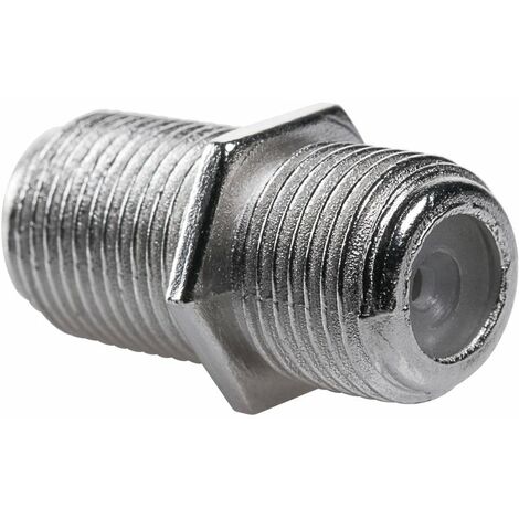 Adaptateur TV type “F'' - Femelle/Femelle - Legrand