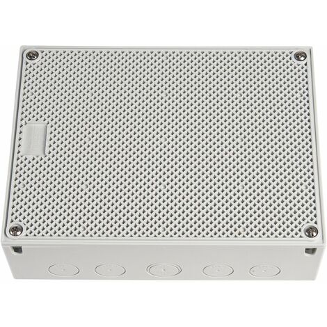 Gewiss – Tableautin de distribution 200 x 150 mm – Degré de protection IP41 – 12 entrées Ø 20,5 mm – Coffret électrique nu