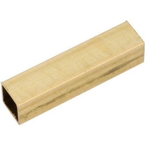 Duval – Réducteur laiton brut 6x7mm longueur 30mm – Compatible avec tiges carrées – Résistance à la corrosion – 3408015603