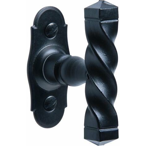 Bouton sur platine Armorique BRIONNE Noir - 1070200NR