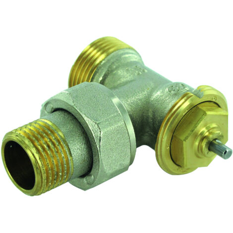 Robinet de radiateur équerre thermostatique - M 3/8' - Senso - Comap