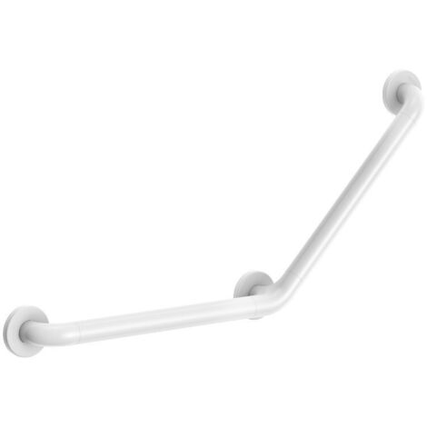 Barre d'appui coudée nylon - diamètre 32 mm - Delabie