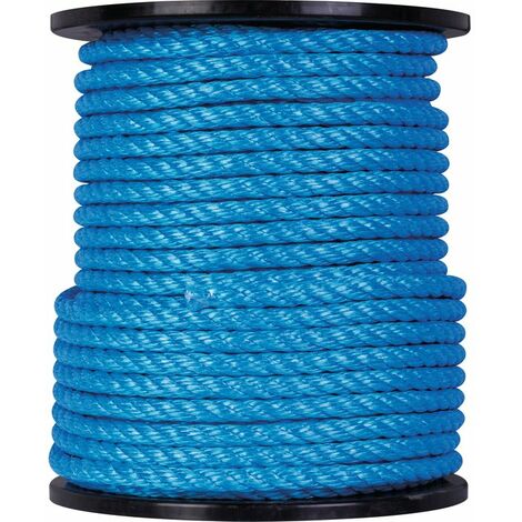 Cordage polypropylène Corderies Tournonaises - 4 torons - 65 m x 12 mm