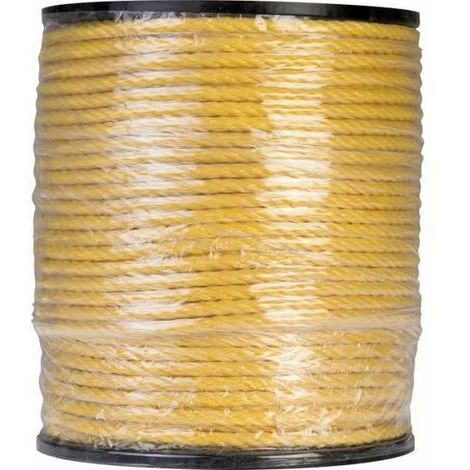 Corde Polypropylène 50m - 14mm, Verte, Haute Résistance 2,5t - Corderies Tournonaises