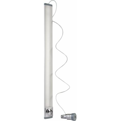 Presto – Colonne de douche sans robinetterie chromée – Panneau en laiton – Débit 10 l/min à 3 bar – Système anti-calcaire – Installation murale - DL300S