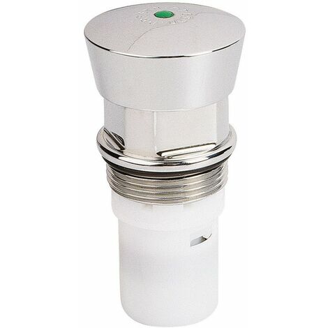 tête interchangeable - pour robinet p12 et p507 - repere vert - chromé - presto 01027