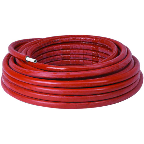Tube multicouche isolé rouge - Multiskin4 - Comap - Diamètre20 - L. 50 m