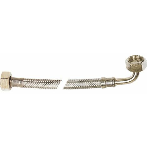 Flexible de raccordement - 100 cm - FF 3/4' coudé - Tucai