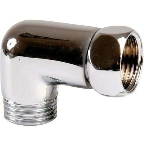 Raccord équerre avec écrou prisonnier – Filetage mâle 1/2 pouce – Filetage femelle 3/4 pouce – Connexion fiable pour plomberie – Sobime