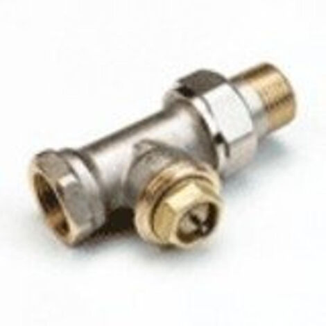 Robinet de radiateur droit thermostatique - F 3/4' - Senso - Comap