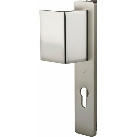 Poignée de porte palière - Zürich - Hoppe Et Cie - Beige ivoire - Clé I - 195 mm