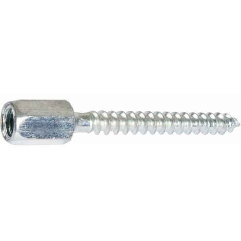 Ing Fixations – Piton de rénovation femelle M8 – Longueur 50mm – Boîte de 100 – Finition zinguée pour résistance à la corrosion