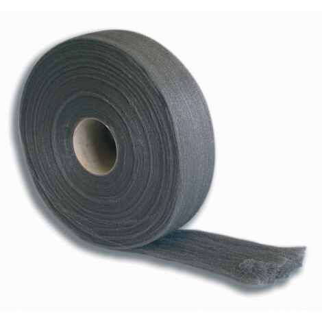 Laine d'acier n°2 GERLON - rouleau 1 kg - B012