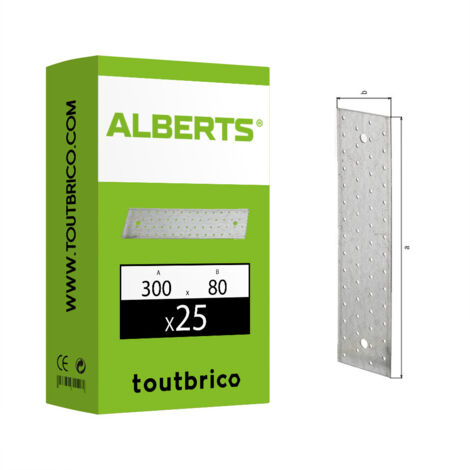 plaque ue perforee 80x300x2
