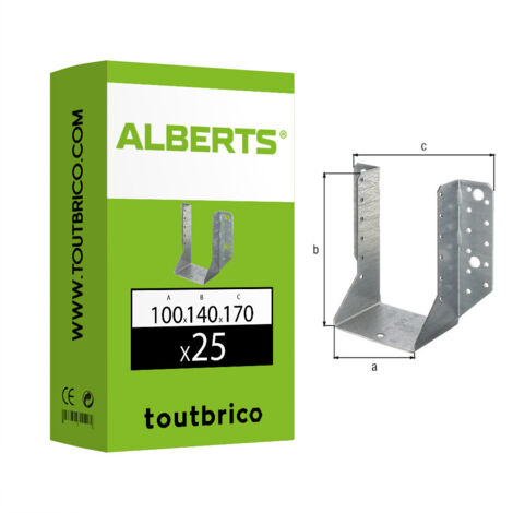 sabot solive ext. 100x140x2