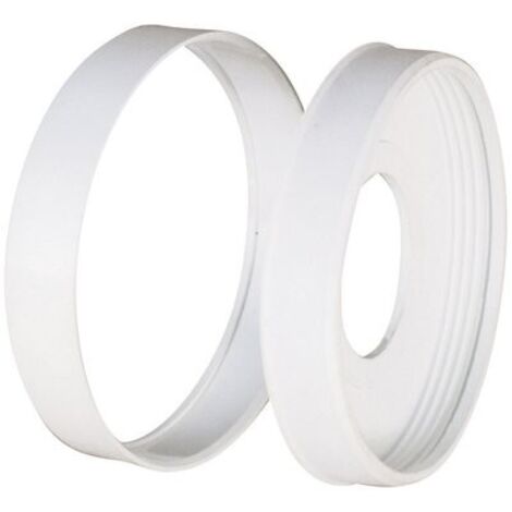 Nicoll – Joint de pipe WC Ø 71 x 138 mm – Raccord en PVC pour installations sanitaires – Résistant aux chocs et aux produits chimiques