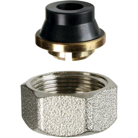 Raccord cuivre droit - Femelle Pas RBM - diamètre 16 mm - Tube cuivre recuit et écroui - RBM