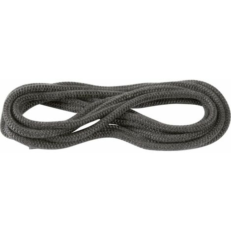 GEB – Tresse extensible en fibre de verre 8 mm – Longueur 5 m – Tenue jusqu'à 500°C – Gaine tricotée imputrescible pour étanchéité poêles
