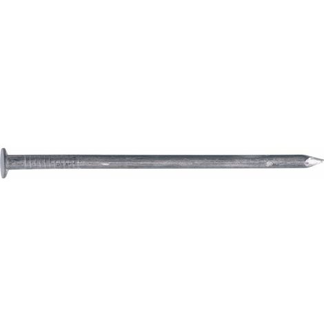Clou acier brut - Tête plate - diamètre 1,8 mm - 30 mm - Boîte de 1 kg - Arcelor Mittal