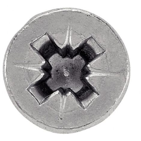 Vis à Aggloméré Acton - Tête Fraisée PZ - Inox A2 - 3,5 X 30 Mm - Lot De 10