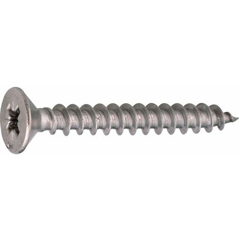 Boîte 200 Vis aggloméré tête fraisée Pozidrive ACTON - PZ2 - Ø4 x 25mm - 623054X25