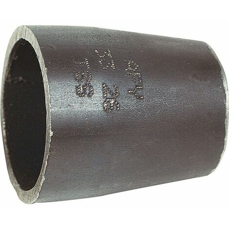 Raccord acier réduit à souder - diamètre 76,1 mm - diamètre 42,4 mm
