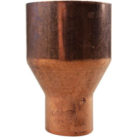 Raccord cuivre réduit à souder - Femelle - diamètre 42 - 22 mm