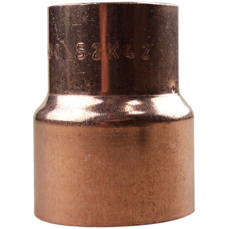 Raccord cuivre réduit à souder - Femelle - diamètre 52 - 42 mm