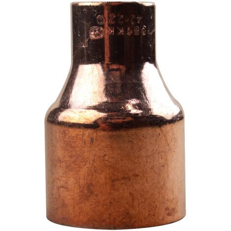 Raccord cuivre réduit à souder - Mâle / femelle - Diamètre 42 - 22 mm