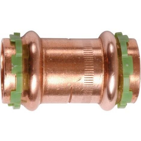 Raccord cuivre droit à sertir - Femelle - Diamètre 35 mm - Vsh SudoPress - Aalberts Integrated Piping Systems