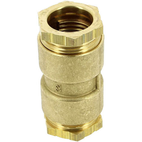 Raccord PE droit à serrage - Femelle - diamètre 32 mm - Rexuo - Huot