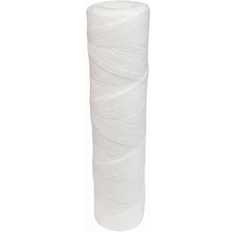 Apic – Cartouche bobinée 250 mm – Filtration 25 microns – Diamètre 59 mm pour systèmes de filtration – Anti-tartre