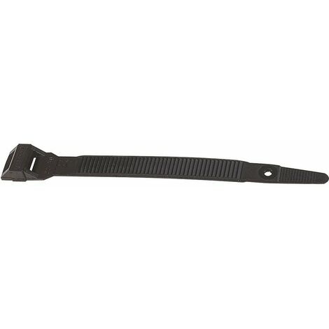Collier noir denture intérieure - 359 x 7,6 mm - diamètre 92 mm - Colson - Vendu par 100 - Legrand