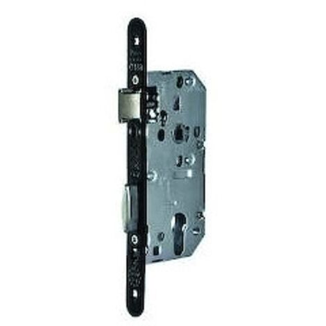 Vachette – Serrure de sûreté D455 A40 NR réversible – Coffre en acier galvanisé – Pêne demi-tour bombé – Compatible avec cylindres européens – 22682000