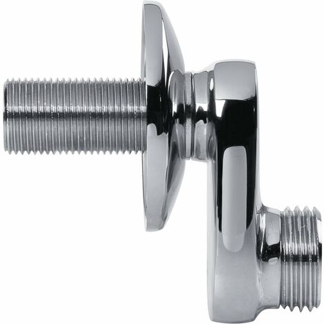Raccord laiton excentration avec rosace – Diamètre 32 mm – Filetage M 3/4' et M 3/8' – Ajustement précis pour installations plomberie – Rei Tregi