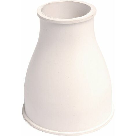 Watts – Cône blanc pour cuvette – Mécanisme de chasse d'eau – Diamètre 65 mm – Pour espaces confinés