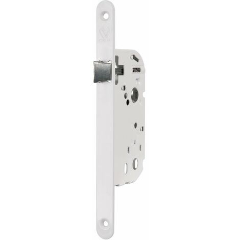 Vachette – Serrure à larder 50mm – 1 point de fermeture – Acier – Pour portes de chambre – Clé incluse – 3037237089000