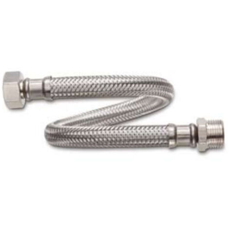 Flexible de raccordement - 50 cm - M 1/2' - F 1/2' - Tucai