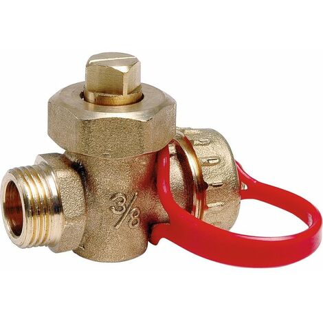 Robinet de vidange à boisseau - M 1/2' - M3/4' - Avec presse étoupe - Sferaco
