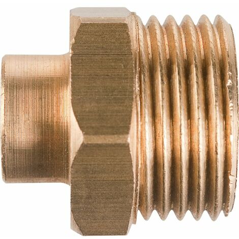 Raccord laiton droit à souder - M 3/4' - diamètre 20 mm