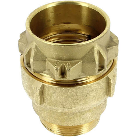 Raccord laiton à compression mâle 50-60 pour PE Ø63