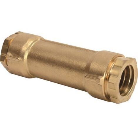 Raccord PE de réparation droit à serrage - Femelle - Diamètre 63 mm - Rexuo - Huot