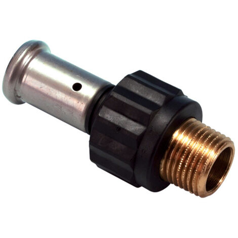 Raccord droit mâle PVDF multicouche à sertir BE Ø63x4.5-2''