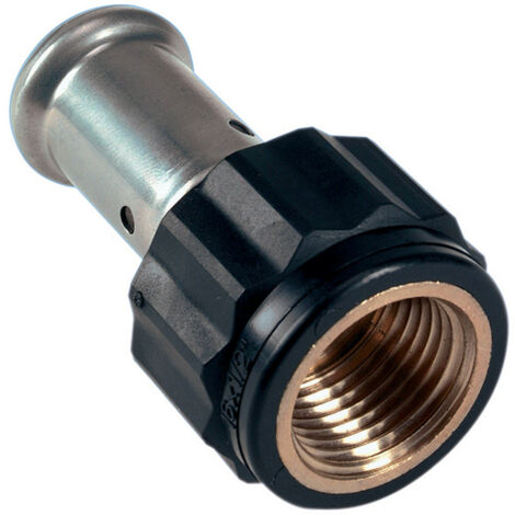 Manchon PVDF droit multicouche à visser Henco - Femelle 1'1/4 - Diamètre 40 mm (1/2)